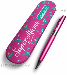Długopis + etui - Super Mama moja Mama