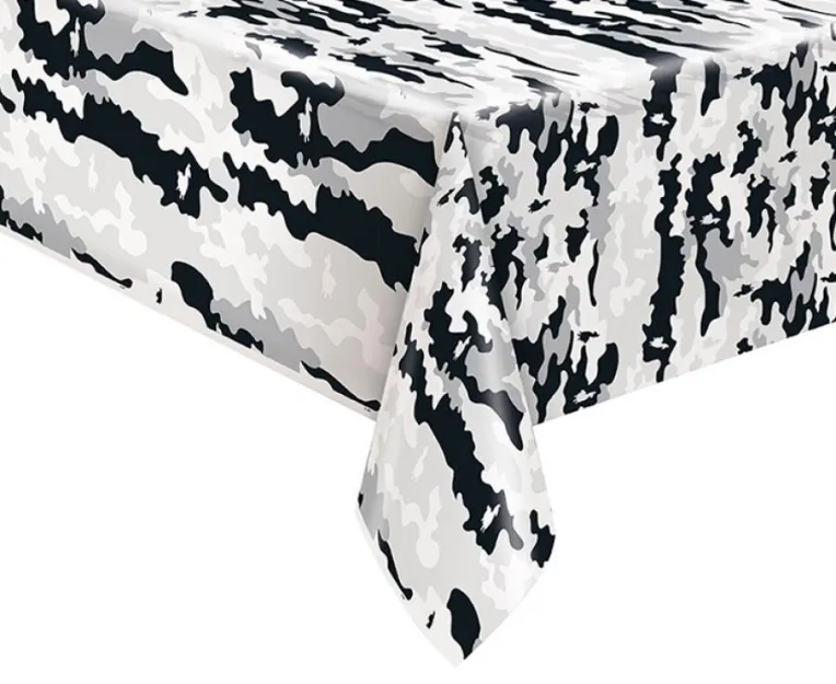 Obrus plastikowy moro, rozm. 137 x 213 cm