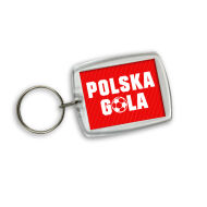 Brelok akrylowy - Polska gola