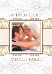 Karnet C5 - W dniu ślubu Młodej Parze