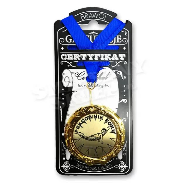 Medal w folii - Pracownik roku