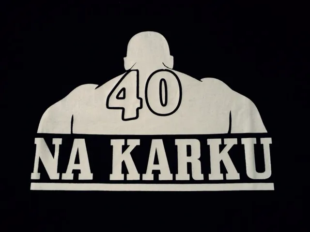 Koszulka - 40 na karku