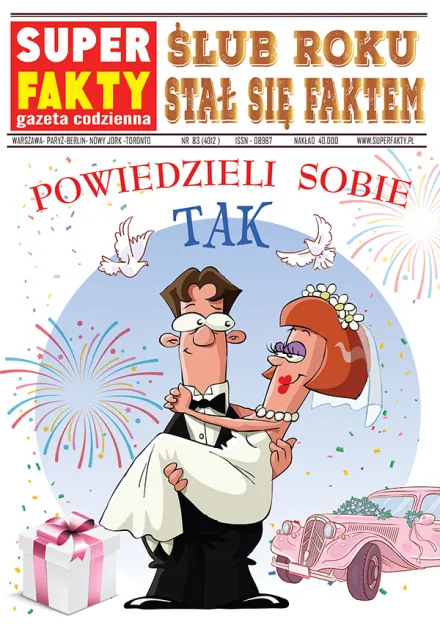 Kartka z jajem - Ślub roku stał się faktem. Powiedzieli sobie tak.