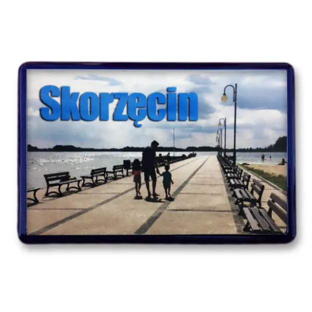 Skorzęcin C - Ramka z magnesem na lodówkę