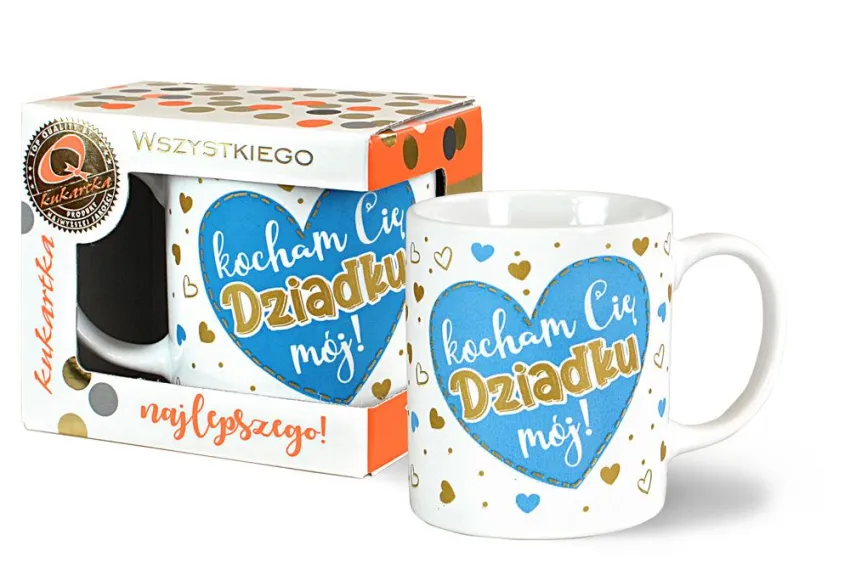 Kubek premium - Kocham Cię mój Dziadku