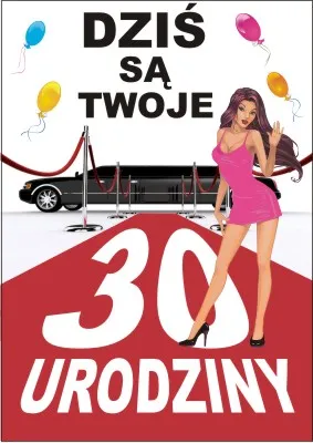 Kartka z jajem -  Dziś są Twoje 30 urodziny