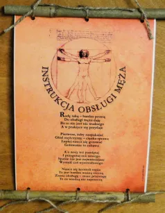 Dyplom z bambusem - Instrukcja obsługi męża