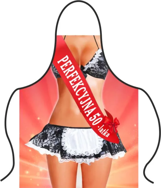 Fartuch premium - Perfekcyjna 50-latka