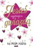 Karnet Kukartka PP - Jesteś najjaśniejszą gwiazdą na moim niebie - 2
