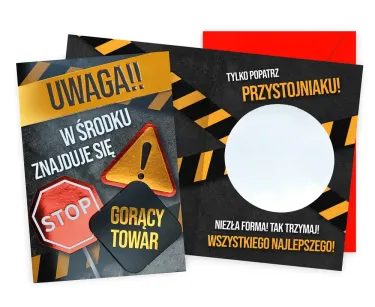 Karnet DK (lusterko) - UWAGA w środku znajduje się gorący towar