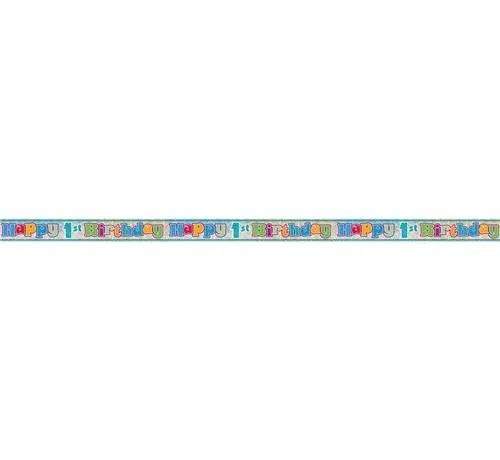 Banner urodzinowy - Happy 1st Birthday - 365cm