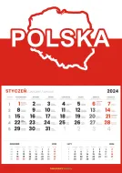 Kalendarz 2024 - Polska
