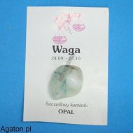 WAGA - szczęśliwy kamień zodiaku - OPAL