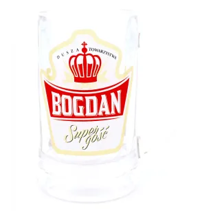 Kufel 0.3L - Bogdan dusza towarzystwa super gość