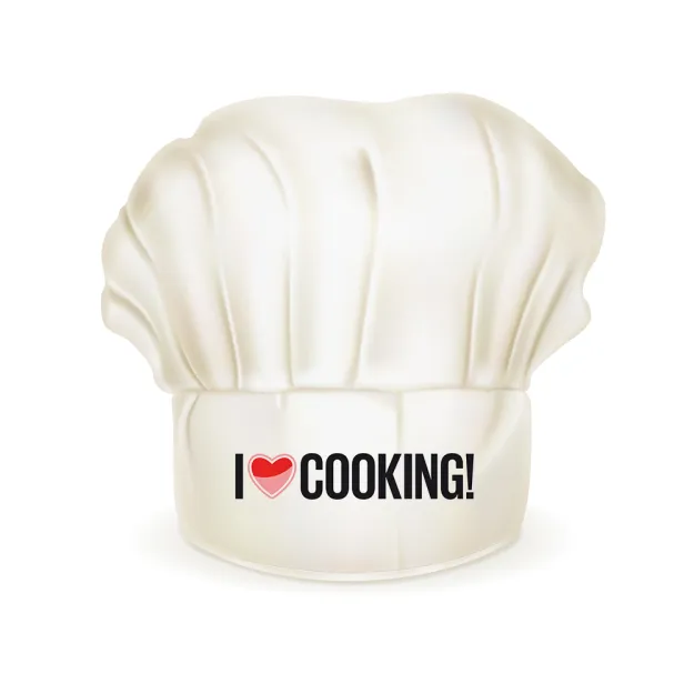 Czapka szefa kuchni - I love cooking!