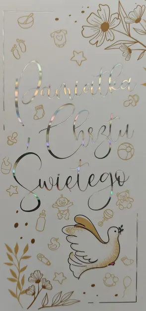 Karnet SE - Pamiątka Chrztu Świętego