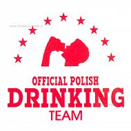 Koszulka - Official Polish Drinking Team