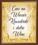 Etykieta na wino - Czas na Wieczór Kawalerski i dobre wino - 2