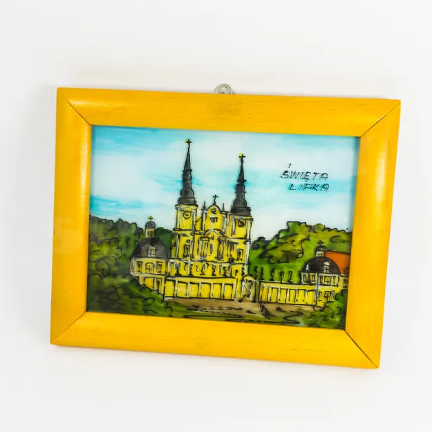 Obraz na szkle śr. - Święta Lipka