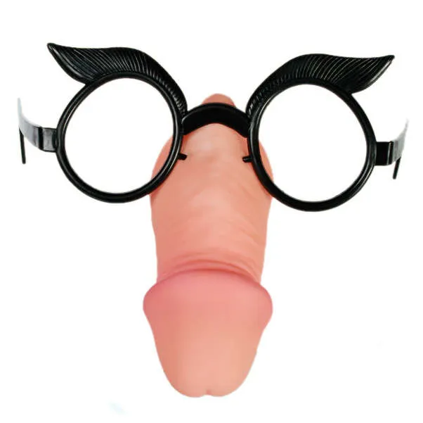 Okulary z penisem