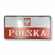 Tablica metalowa - Polska
