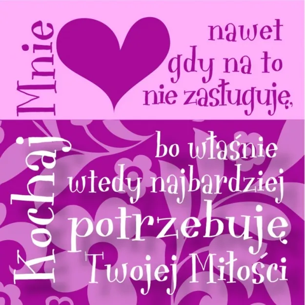 Magnes - Kochaj Mnie, nawet gdy na to nie zasługuję, bo wtedy ...