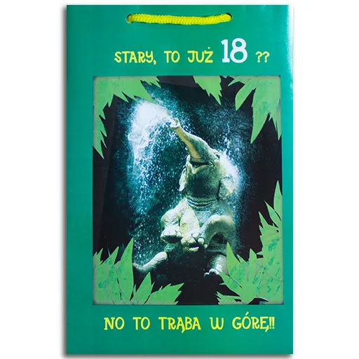 Torebka L - Stary to już 18 ??? No to trąba w górę