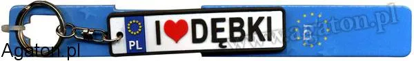 Brelok tablica - Dębki