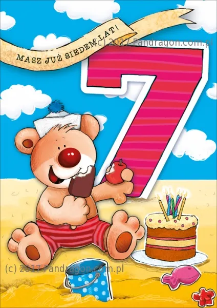 Karnet B6  - Masz już 7 lat!