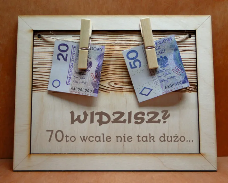 Ramka na Pieniądze - Widzisz? 70 to wcale nie tak dużo...