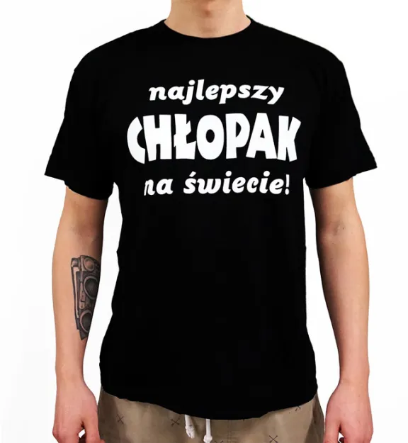 Koszulka - Najlepszy chłopak na świecie