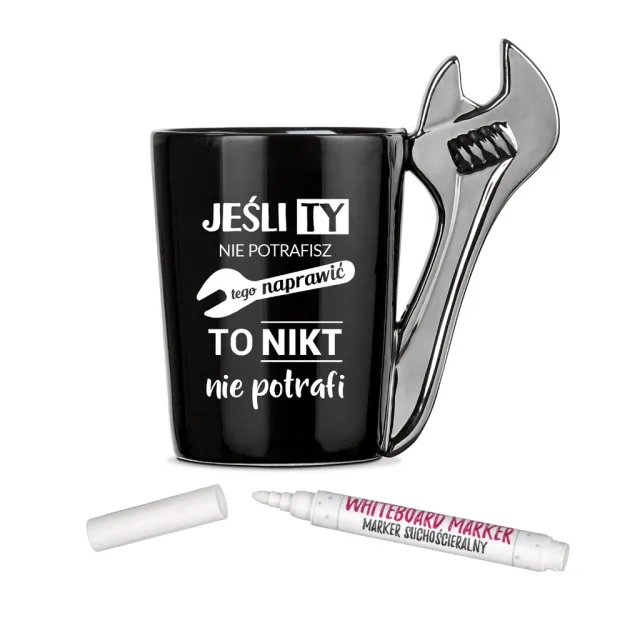 Kubek złota rączka PL - Jeśli Ty nie potrafisz tego naprawić, to nikt nie potrafi