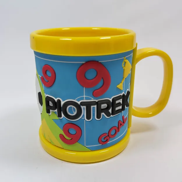 Kubek plastikowy 3D z imieniem - Piotrek
