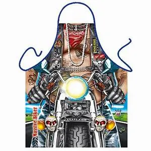 Fartuszek sexy - Massive biker - Masywny motocyklista