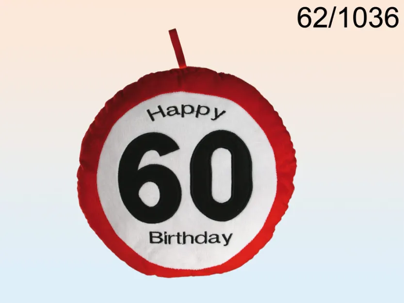 Poduszka 60 Happy Birthday