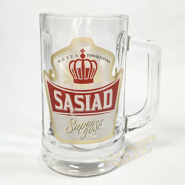 Kufel 0.3L - Sąsiad Dusza towarzystwa super gość
