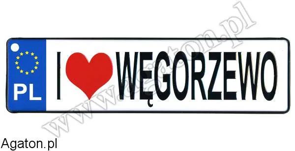 Węgorzewo - Tablica