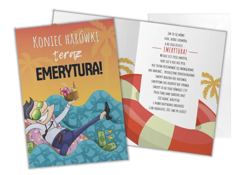 Karnet B6 - Koniec harówki teraz Emerytura