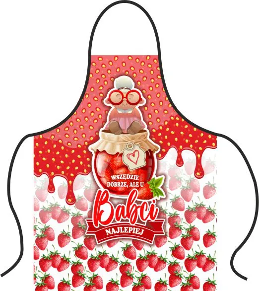 Fartuch premium - Wszędzie dobrze, ale u Babci najlepiej