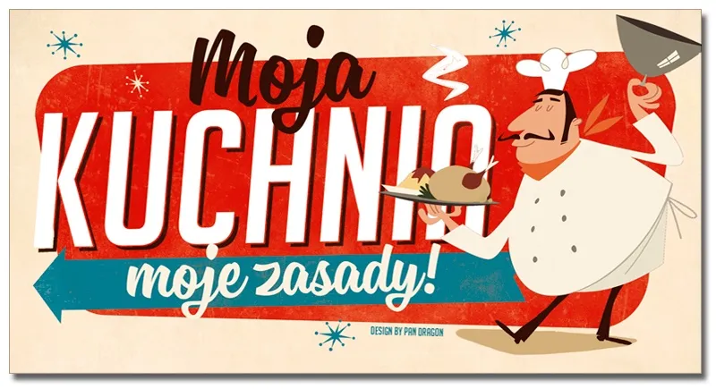 Tabliczka Vip - Moja kuchnia, moje zasady.