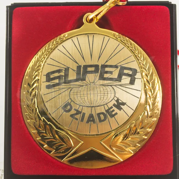 Medal w etui - Super Dziadek