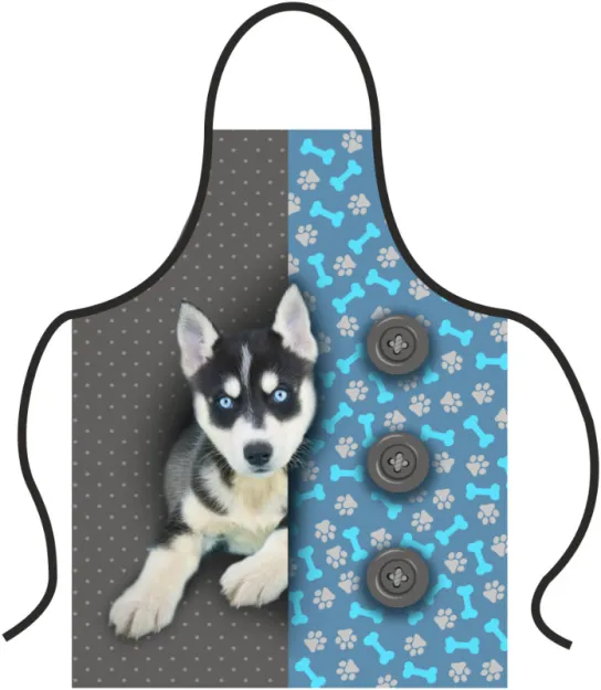 Fartuch premium - Pies husky