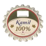 Otwieracz, podstawka, magnes 3w1 - Kamil - 100% facet - 2