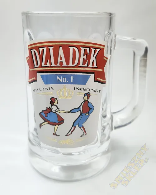 Kufel 0.3L - Dziadek No1 wiecznie uśmiechnięty