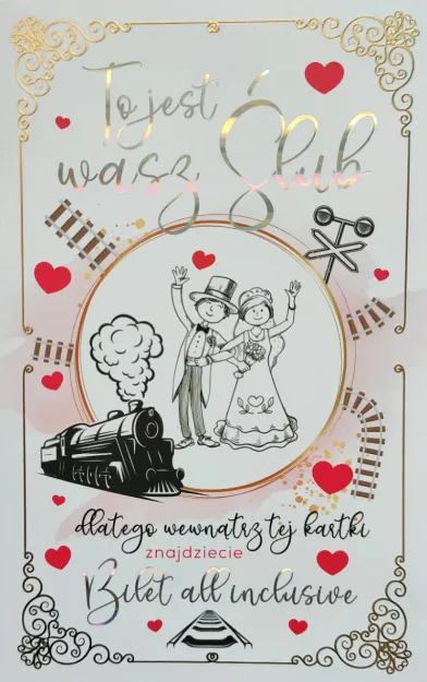 Karnet + bilet - To jest Wasz ślub