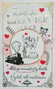 Karnet + bilet - To jest Wasz ślub