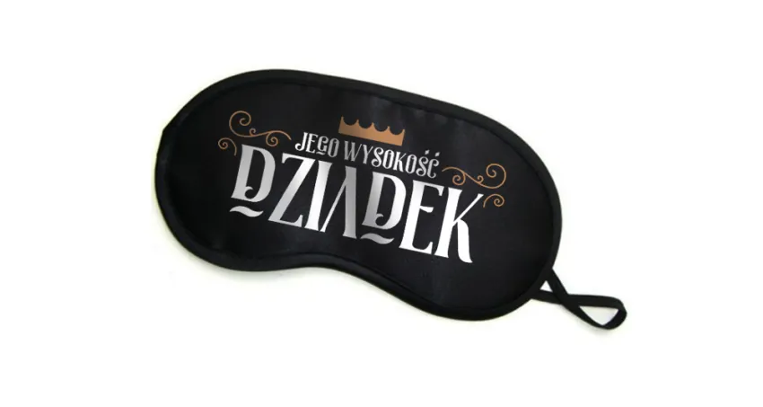 Opaska na oczy - Jego wysokość Dziadek