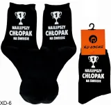 Skarpetki czarne - Najlepszy Chłopak na świecie - 2