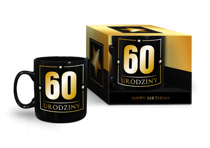 Kubek big boss - 60 urodziny - Happy birthday