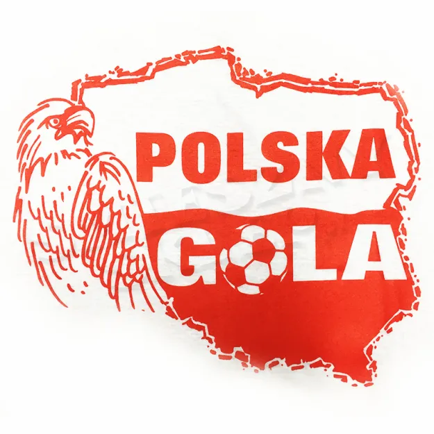 Koszulka - Polska Gola (biała mapa)